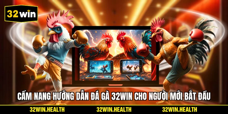 Cẩm nang hướng dẫn đá gà 32WIN cho người mới bắt đầu